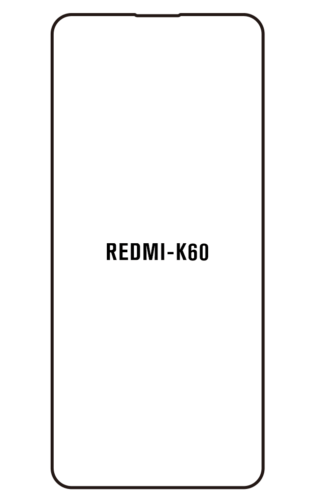 Film hydrogel pour Xiaomi Redmi K60 - K60 Pro