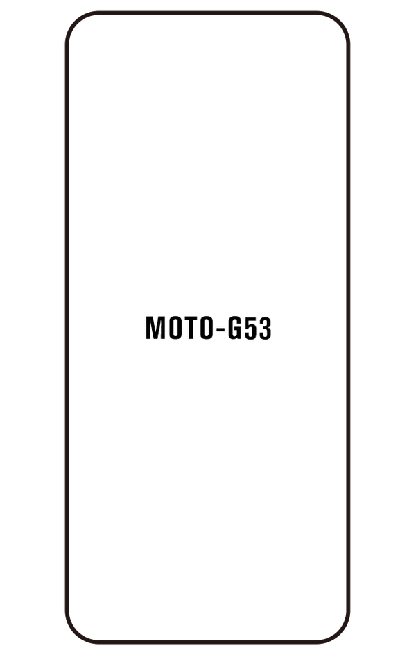 Film hydrogel pour écran Motorola G53