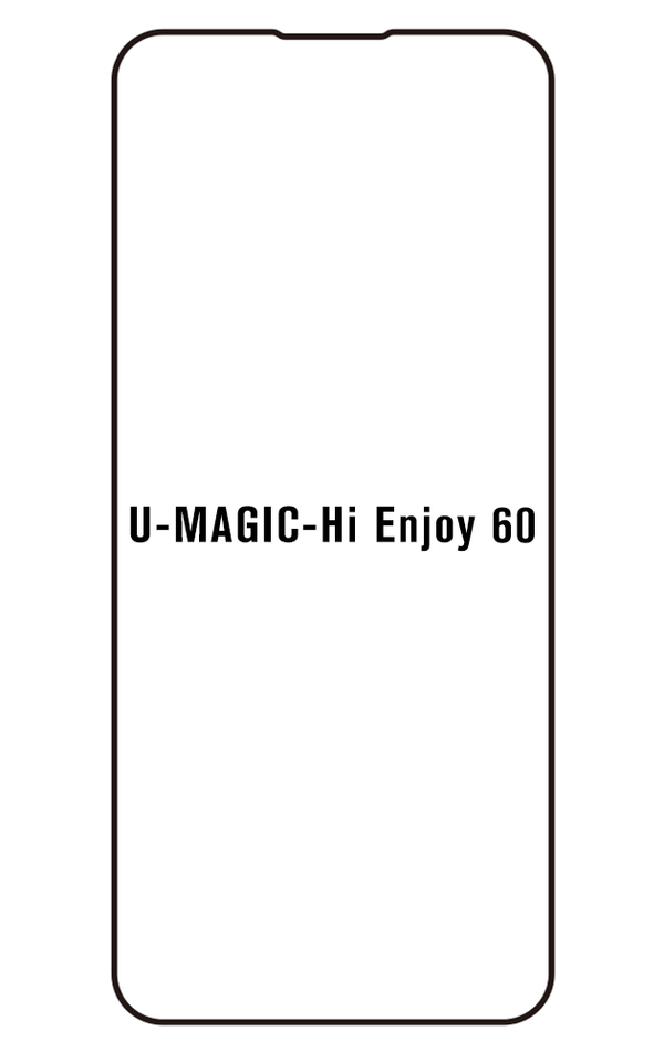 Film hydrogel pour écran U-MAGIC Hi Enjoy 60