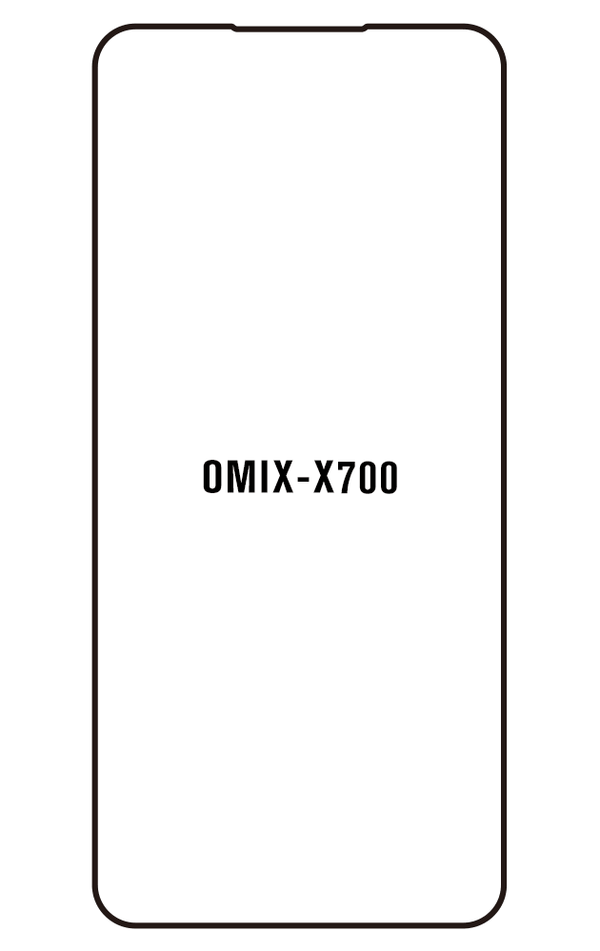 Film hydrogel pour écran Omix X700