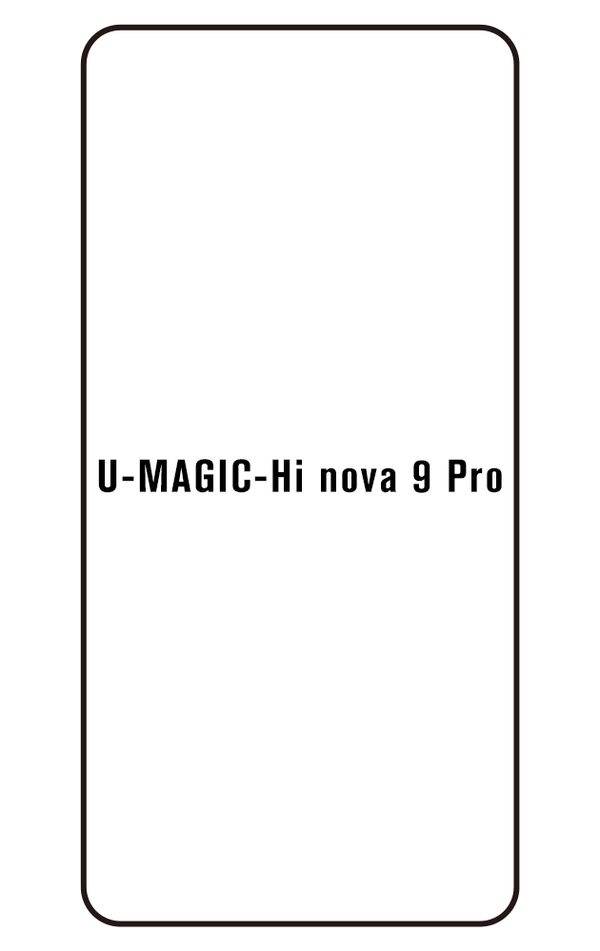 Film hydrogel pour écran U-MAGIC Hi nova 9 Pro