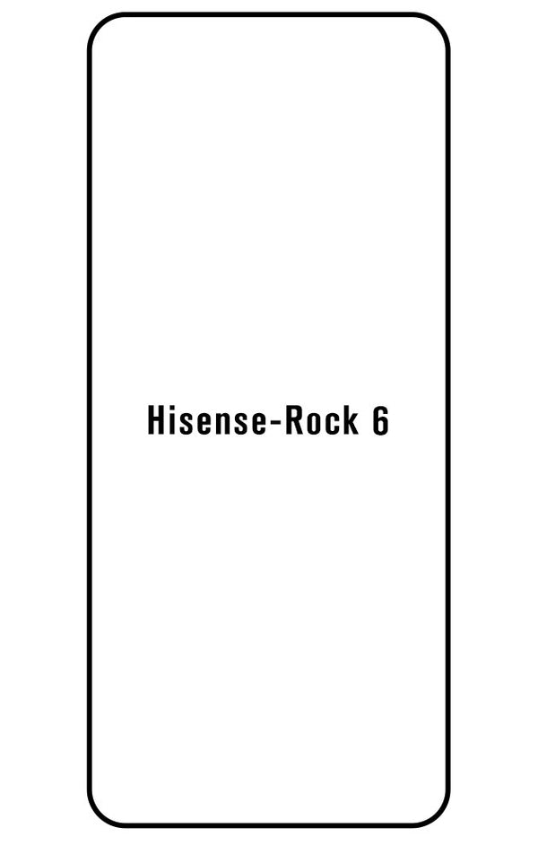 Film hydrogel pour Hisense Rock 6(King Kong 6)