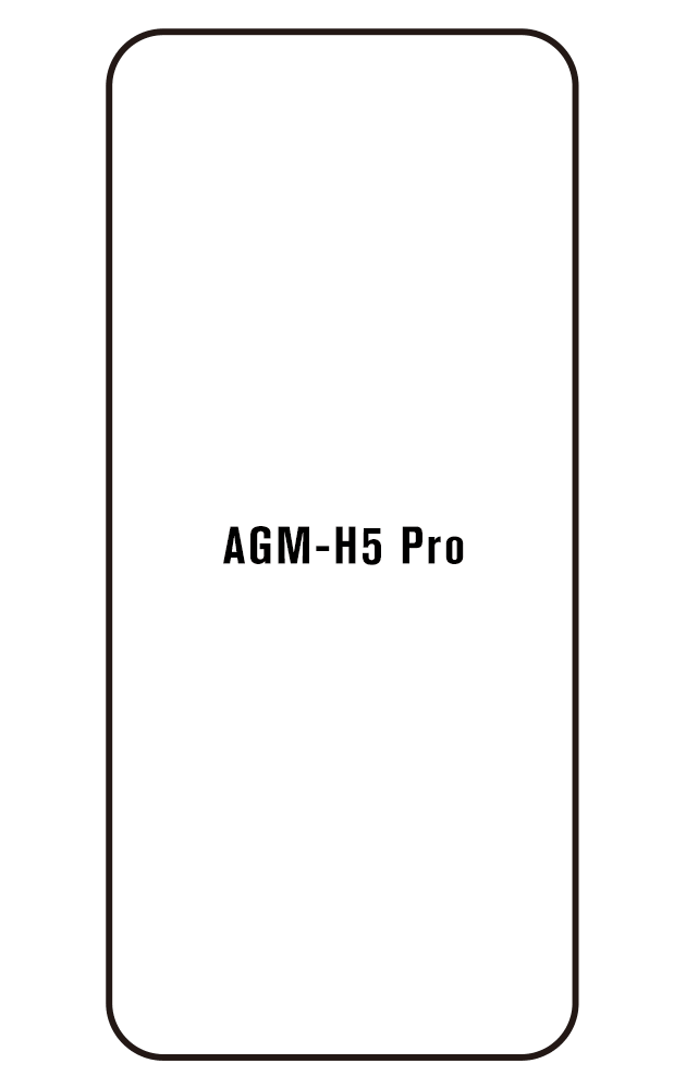Film hydrogel pour AGM H5 Pro