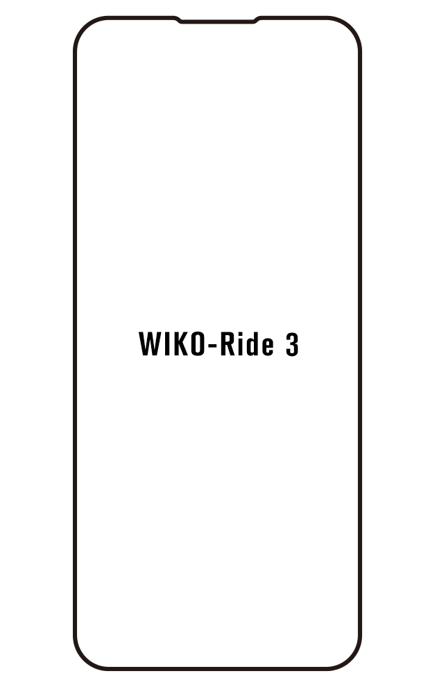 Film hydrogel pour écran Wiko Ride 3