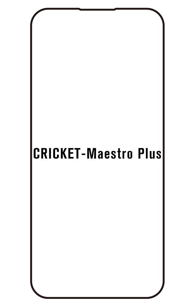 Film hydrogel pour écran Cricket Maestro Plus