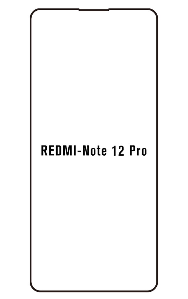 Film hydrogel pour écran Xiaomi Redmi Note 12 Pro Speed