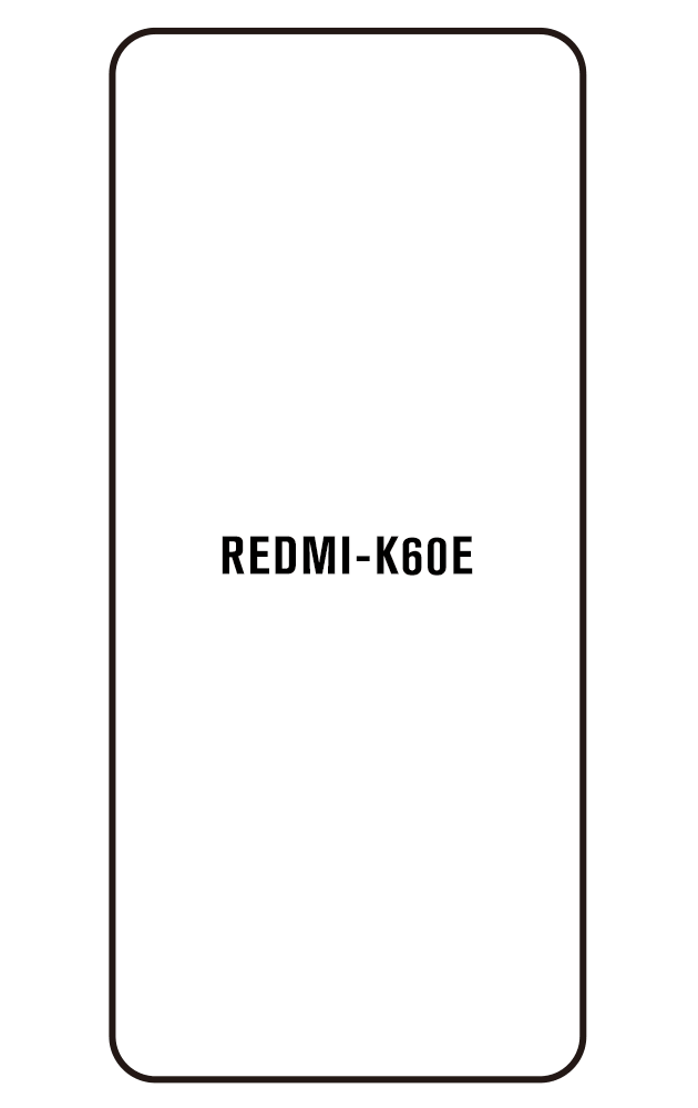 Film hydrogel pour écran Xiaomi Redmi K60E