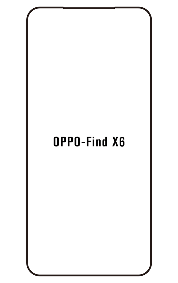 Film hydrogel pour Oppo Find X6