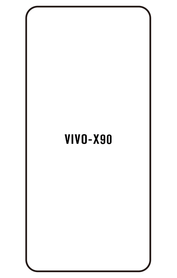 Film hydrogel pour écran Vivo X90