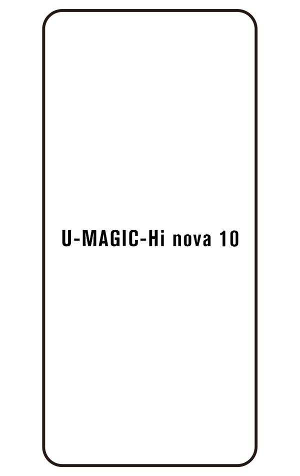 Film hydrogel pour écran U-MAGIC Hi nova 10