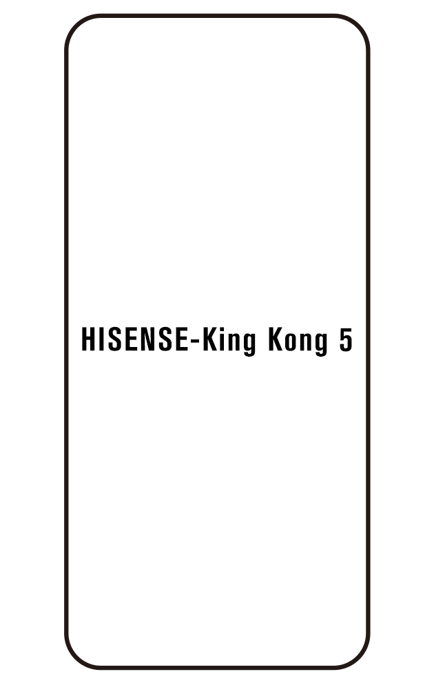 Film hydrogel pour Hisense King Kong 5
