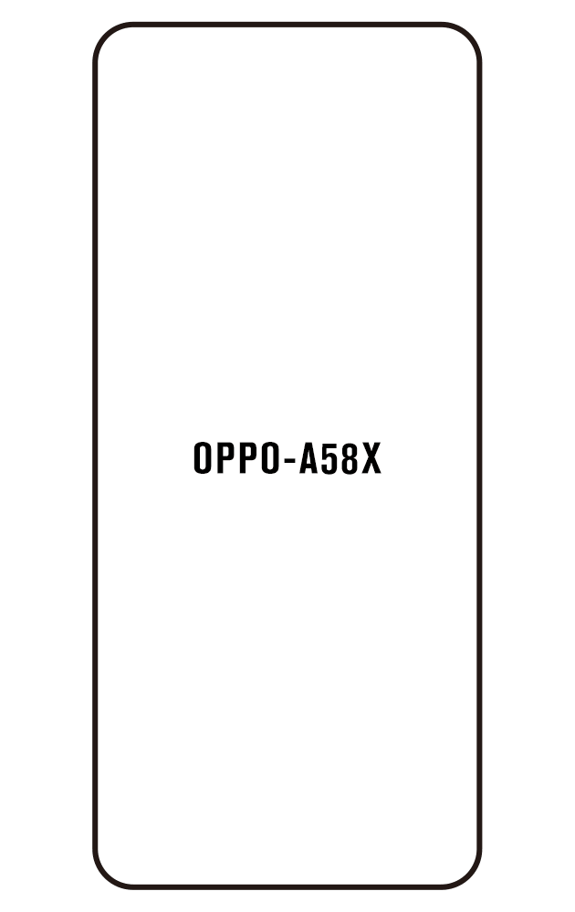 Film hydrogel pour écran Oppo A58X 5G