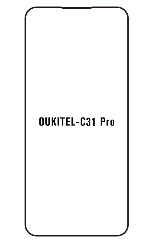 Film hydrogel pour écran Oukitel C31 Pro