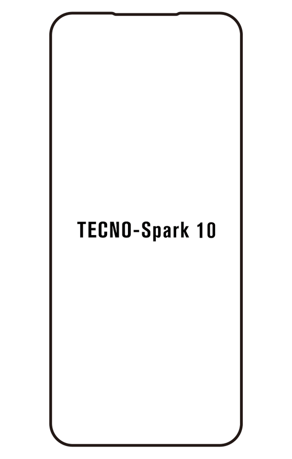 Film hydrogel pour écran Tecno Spark 10 5G