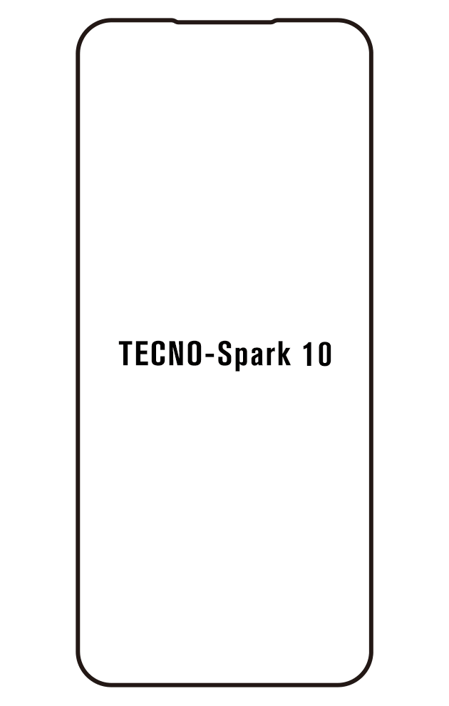 Film hydrogel pour écran Tecno Spark 10 5G