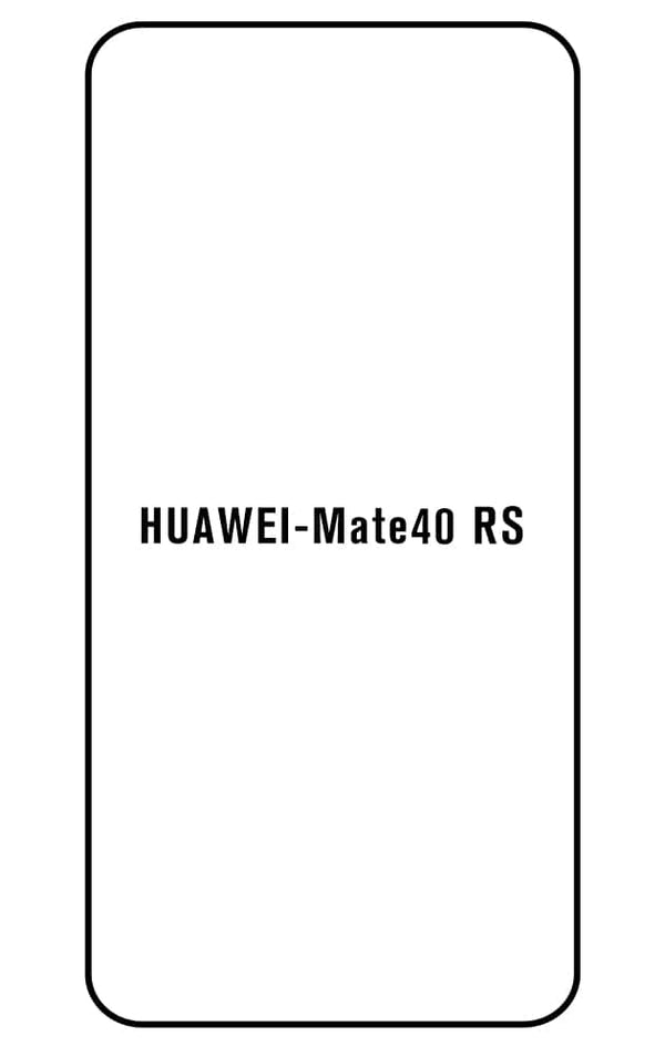 Film hydrogel pour écran Huawei Mate 40 RS Porsche Design