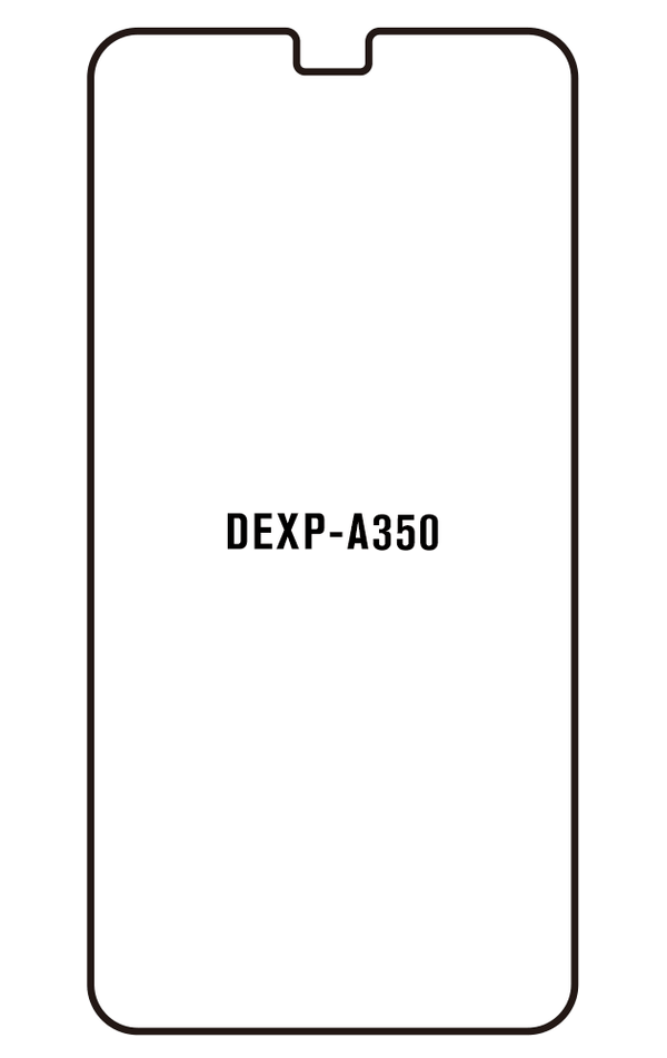 Film hydrogel pour Dexp A350 Mix