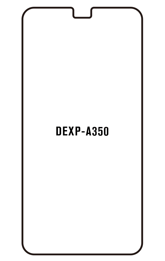 Film hydrogel pour Dexp A350 Mix