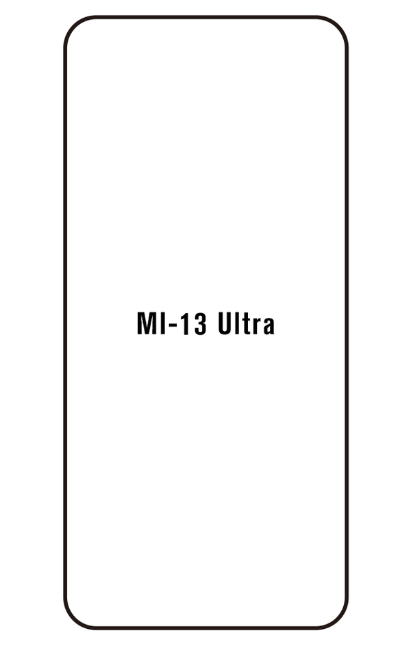 Film hydrogel pour écran Xiaomi Mi Mi 13 Ultra