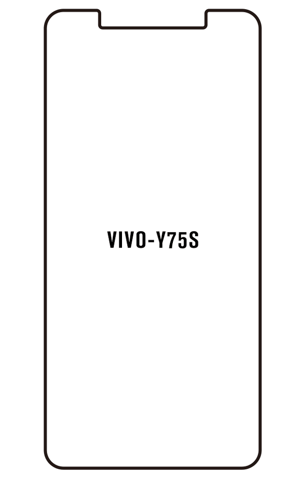Film hydrogel pour écran Vivo Y75S 2018