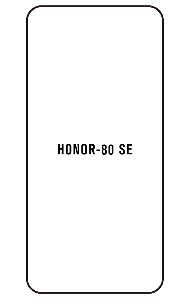Film hydrogel pour écran Honor 80 SE