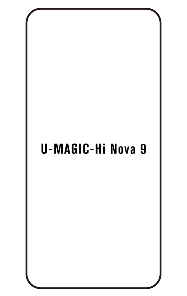 Film hydrogel pour écran U-MAGIC Hi nova 9