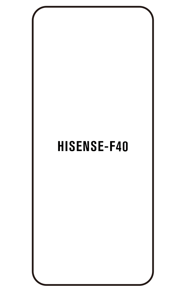 Film hydrogel pour Hisense F40