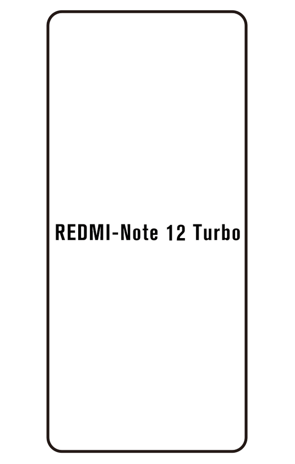 Film hydrogel pour Xiaomi Redmi Note 12 Turbo