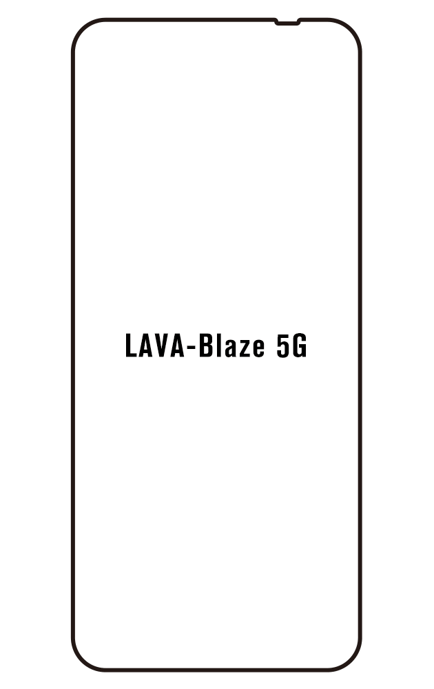 Film hydrogel pour Lava Blaze 5G