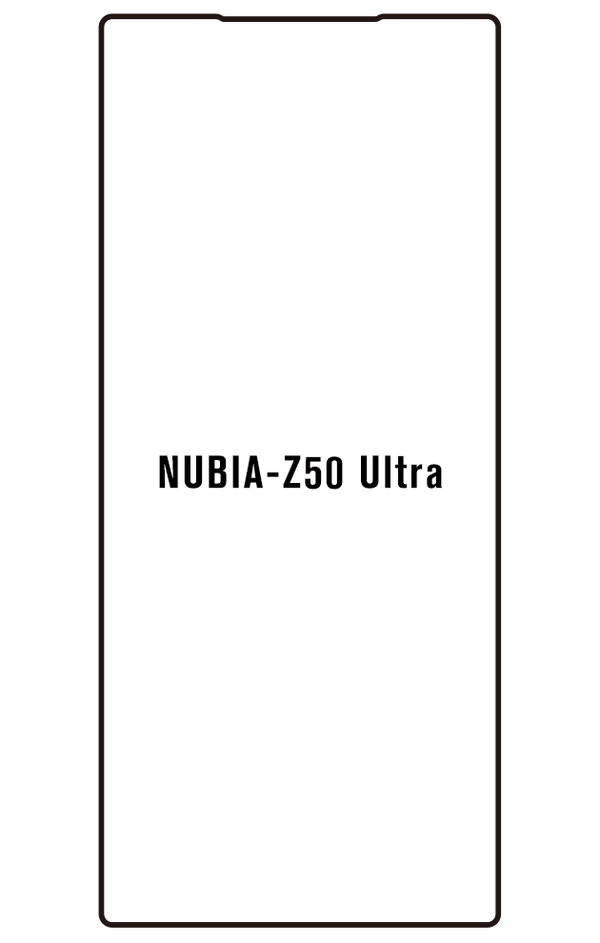Film hydrogel pour écran Nubia Z50 Ultra