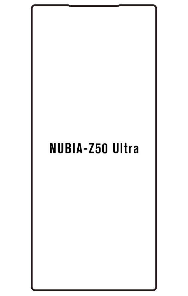 Film hydrogel pour écran Nubia Z50 Ultra