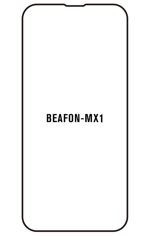 Film hydrogel pour écran Beafon MX1