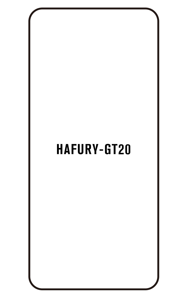 Film hydrogel pour écran Hafury GT20