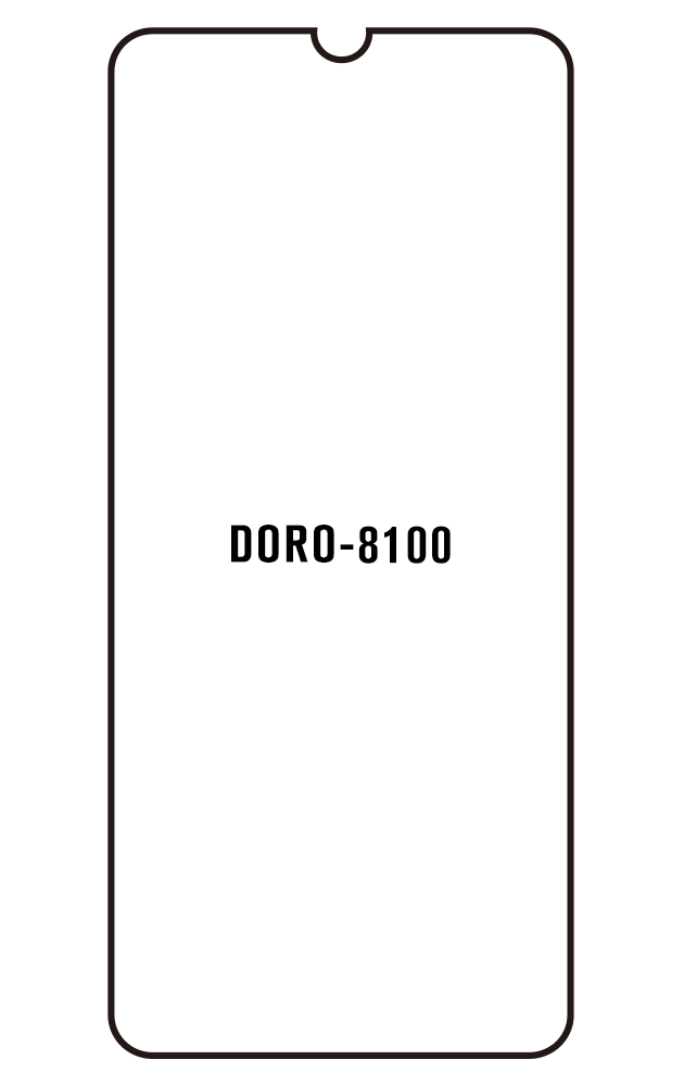 Film hydrogel pour Doro 8100