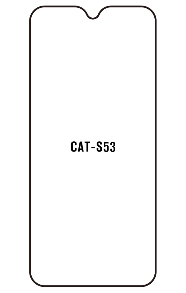 Film hydrogel pour écran CAT S53