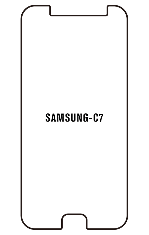 Film hydrogel pour écran Samsung Galaxy Galaxy C7 (2017)
