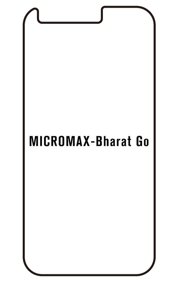 Film hydrogel pour Micromax Bharat Go