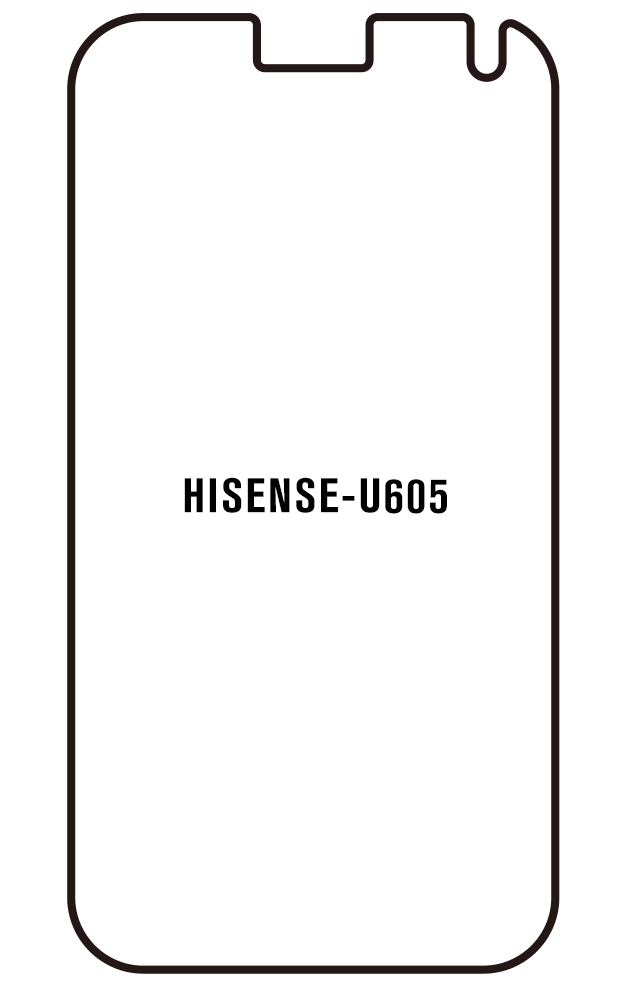 Film hydrogel pour écran Hisense U605