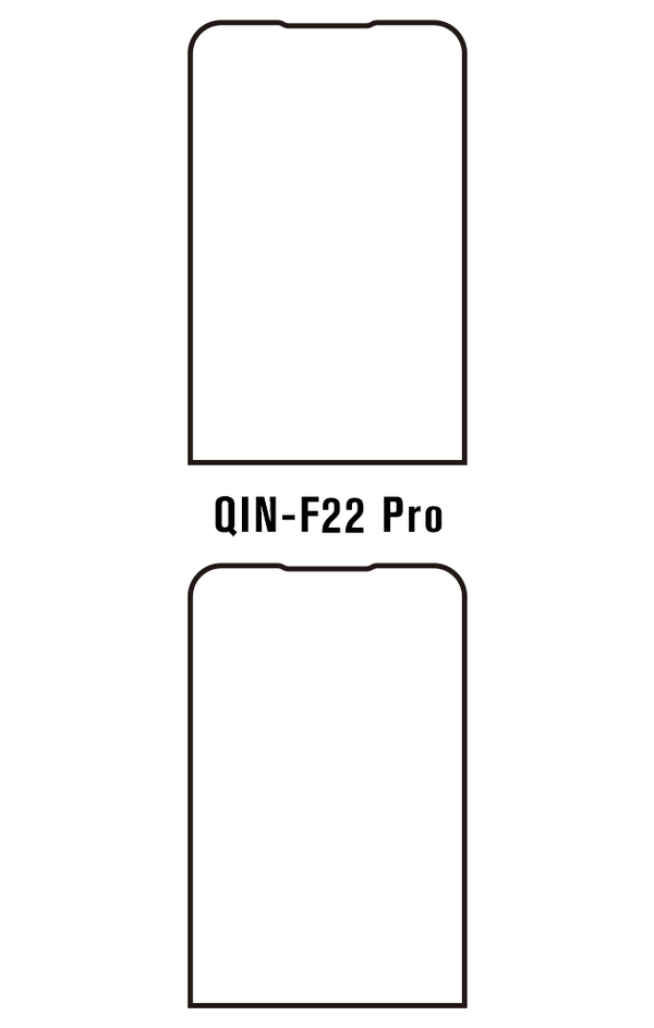 Film hydrogel pour écran Qin F22 Pro