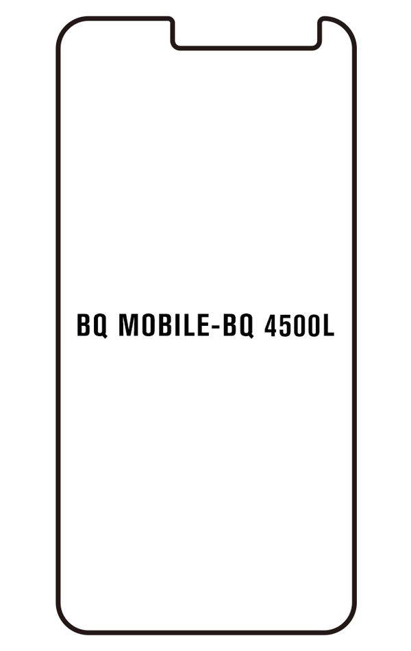 Film hydrogel pour écran BQ Mobile BQ 4500L Fox LTE