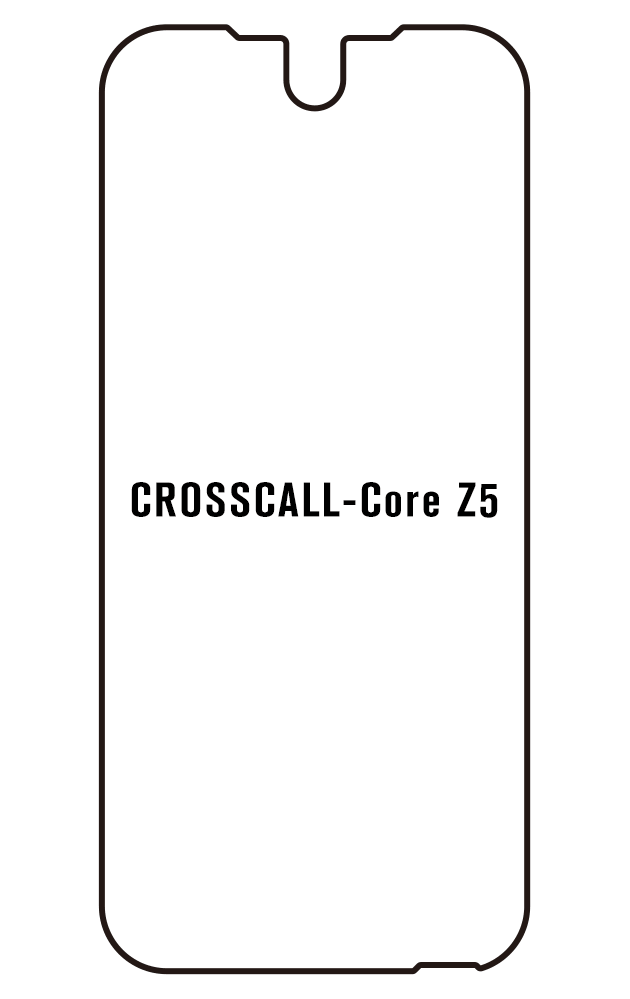 Film hydrogel pour écran Crosscall Core Z5