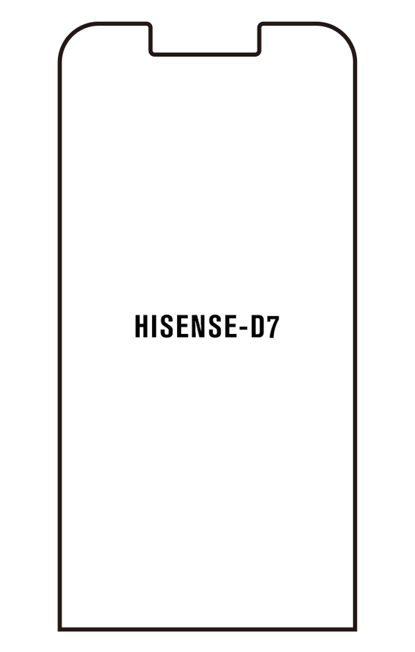 Film hydrogel pour écran Hisense D7