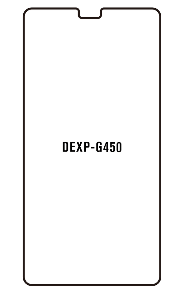 Film hydrogel pour écran Dexp G450 One