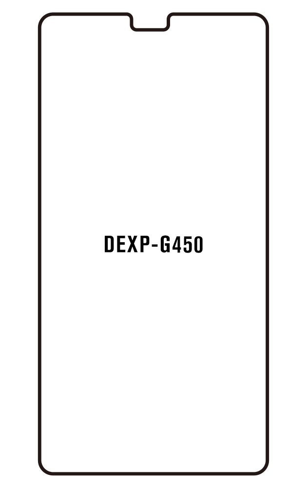 Film hydrogel pour écran Dexp G450 One