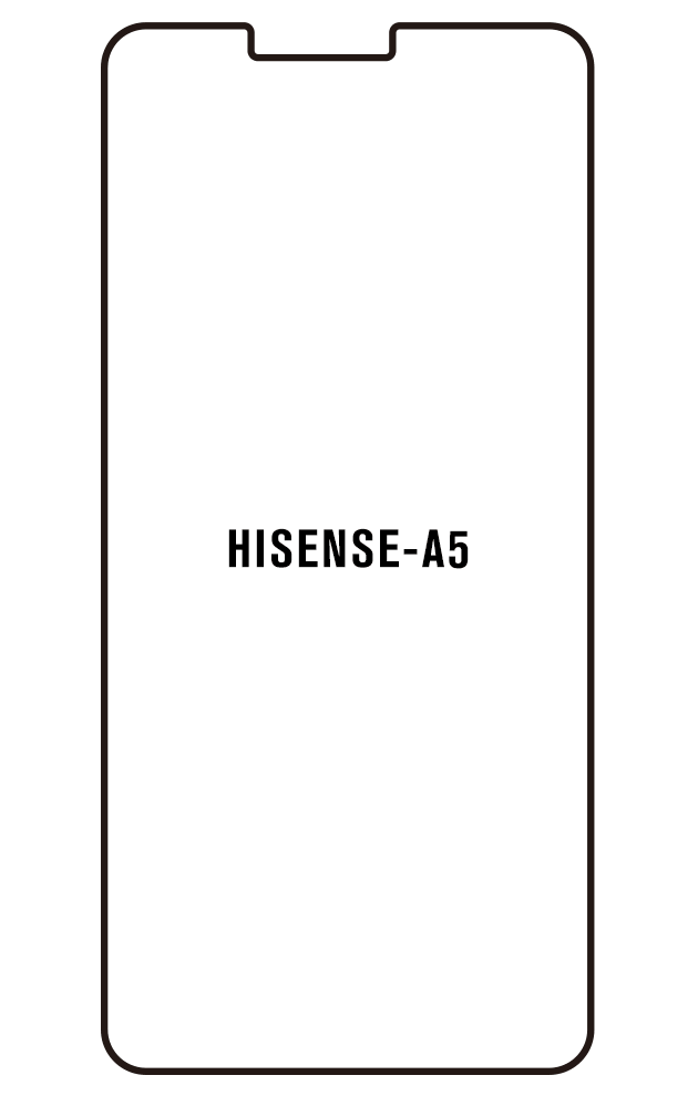Film hydrogel pour Hisense A5