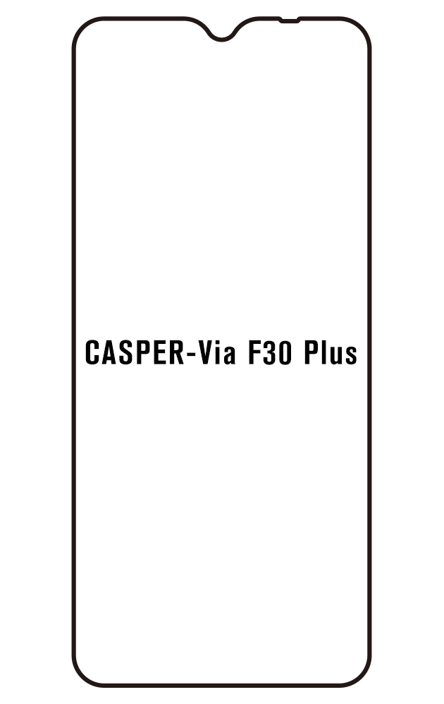 Film hydrogel pour écran Casper VIA F30 Plus